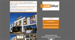 Desktop Screenshot of jam-difus.com