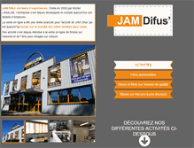 Tablet Screenshot of jam-difus.com
